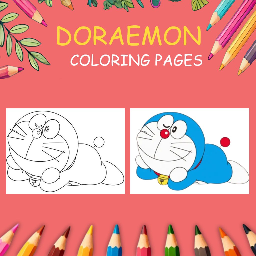 Doraemon coloring pages