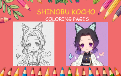 shinobu kocho coloring pages