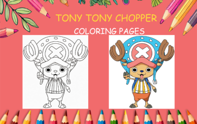 tony tony chopper coloring pages