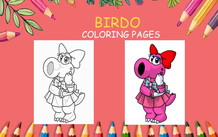16 Free Birdo Coloring Pages Printable - Birdo Coloring Pages 
