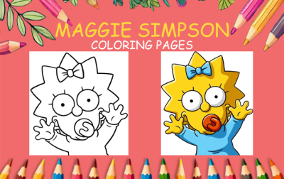 maggie simpson coloring pages