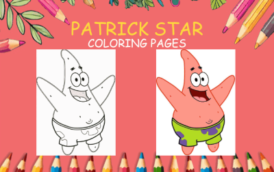 patrick star coloring pages