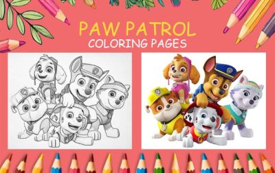 paw patrol coloring pages
