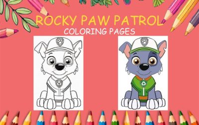 rocky paw patrol coloring pages