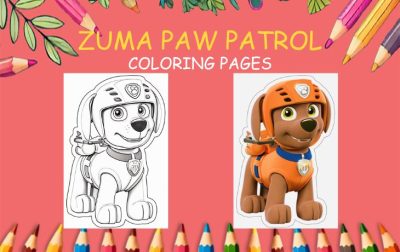 zuma paw patrol coloring pages