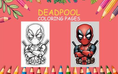 Deadpool Coloring Pages