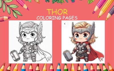 Thor Coloring Pages