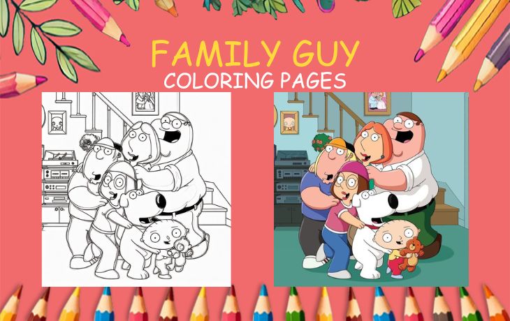 19 Free Family Guy Coloring Pages: Ready For Print