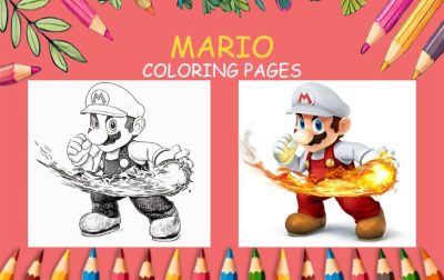 mario coloring pages