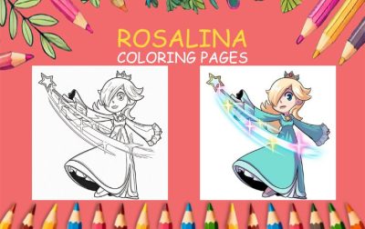 rosalina coloring pages