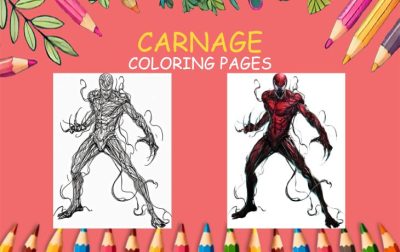 carnage coloring pages