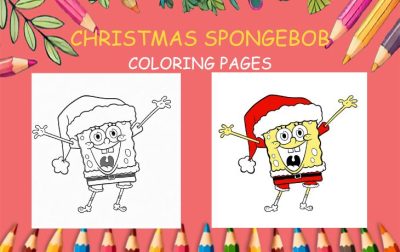 christmas spongebob coloring pages