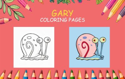 gary coloring pages