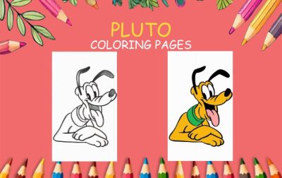 pluto coloring pages