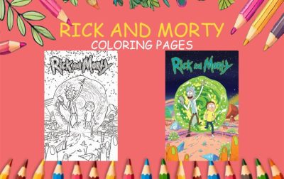 rick and morty coloring pages