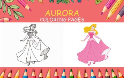 Aurora Coloring pages