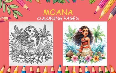 Moana Coloring pages