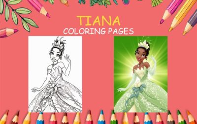 Tiana Coloring pages