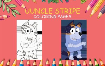 UNCLE STRIPE COLORING PAGES