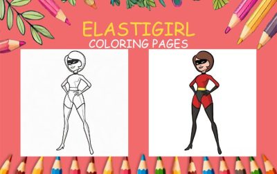 elastigirl Coloring pages