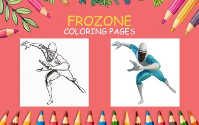 frozone Coloring pages