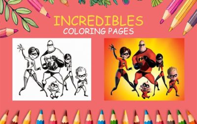 incredibles Coloring pages