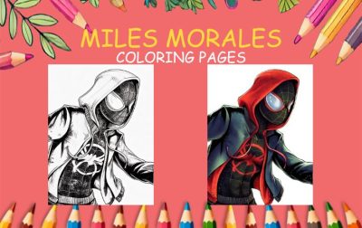 miles morales coloring pages