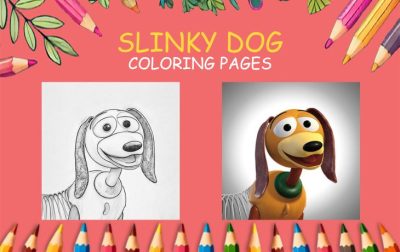 slinky dog coloring pages