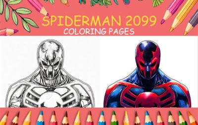 spiderman 2099 coloring pages