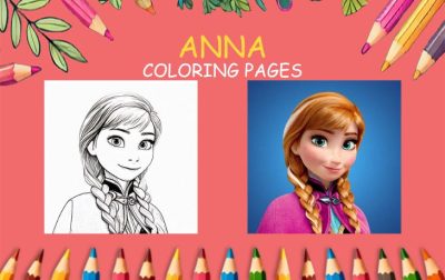 anna coloring pages