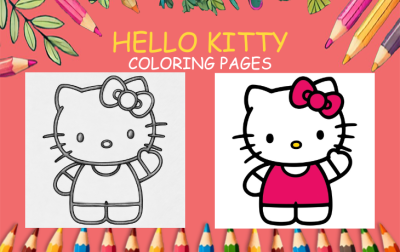 hello kitty coloring pages