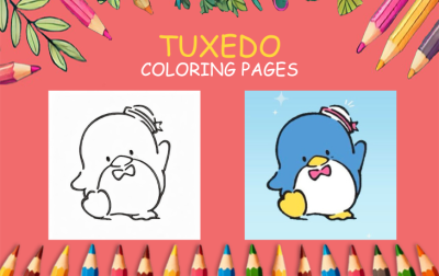 tuxedo sam coloring pages